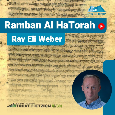 Ramban Hal HaTorah | Rav Eli Weber