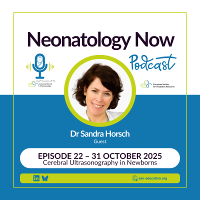 episode Cerebral ultrasonography in newborns with Dr Sandra Horsch artwork