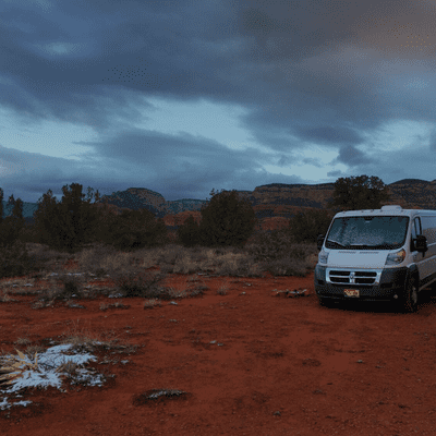 episode Traveling America By Van With A Bird, A Dog, And A Modified Dodge Ram artwork