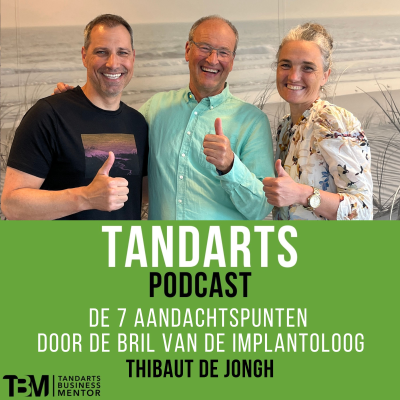 episode 113. De 7 aandachtspunten door de bril van de implantoloog - Thibaut de Jongh artwork