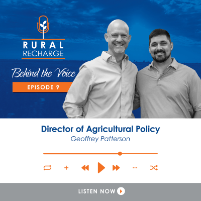 episode Behind the Voice EP 9: Geoffrey Patterson - Director of Agricultural Policy artwork
