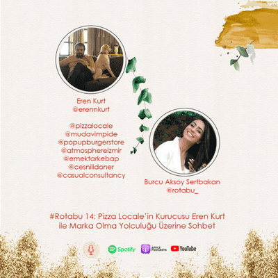 episode #Rotabu 14: Pizza Locale’in Kurucusu Eren Kurt ile Marka Olma Yolculuğu Üzerine Sohbet artwork