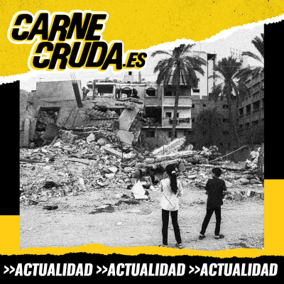 episode Ser niño en Gaza: infancias rotas por el genocidio (CARNE CRUDA #1556) artwork