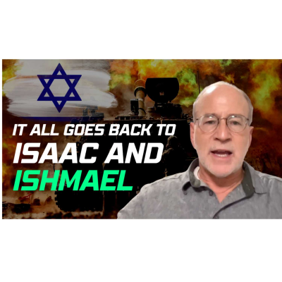 episode "It All Goes Back to Isaac & Ishmael" - Israel At War - Ken Spiro artwork