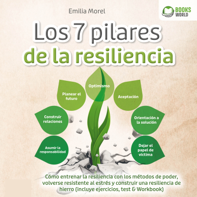 Los 7 pilares de la resiliencia: Cómo entrenar la resiliencia con los métodos de poder, volverse resistente al estrés y construir una resiliencia de hierro (incluye ejercicios, test & Workbook)