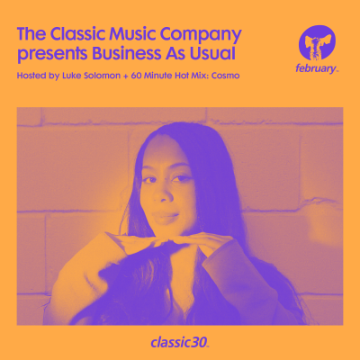 episode Business As Usual - February 2025: Luke Solomon & Cosmo artwork