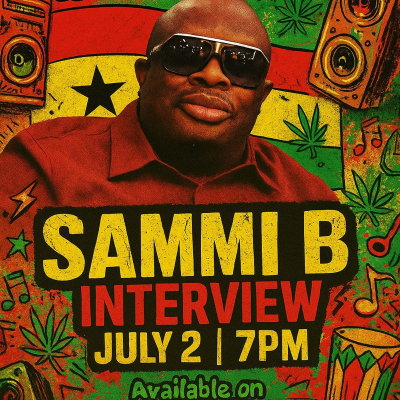 episode JULYONE- Sammi B for International Reggae Day on Reggae Hour artwork