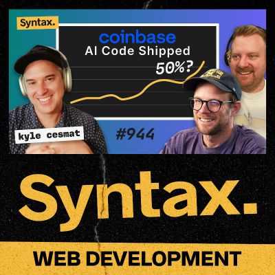 episode 944: Is Coinbase Really Writing Half Their Code With AI? artwork