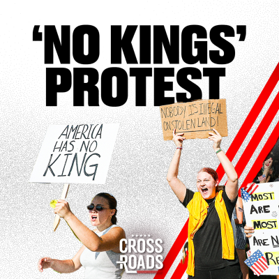 episode No Kings Rally; Suspect Arrested Over Minnesota Shootings; and the ‘Mass Line’ artwork