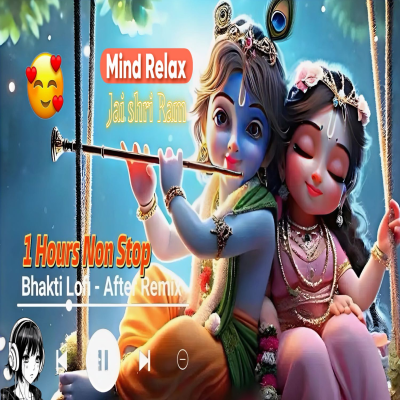 episode Mind relaxing music for stress relief in hindi, Shree krishna mashup song lofi, Bhajan songs hindi krishna lofi artwork