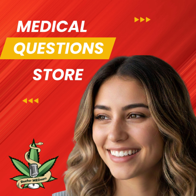 episode E159 - A Cannabis Store Near Me Answers Medical Questions. Ajay Chahal from Apothecare & Sean Stewart from Supercraft artwork