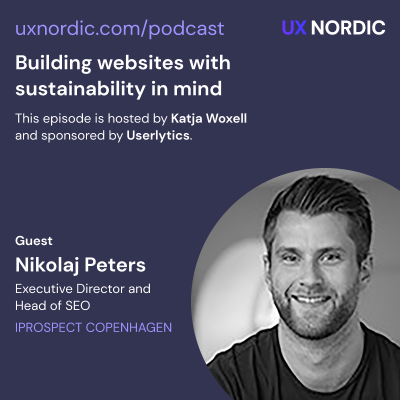 episode #5 Building websites with sustainability in mind artwork