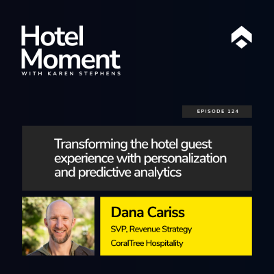 episode Transforming the hotel guest experience with personalization and predictive analytics | with Dana Cariss artwork