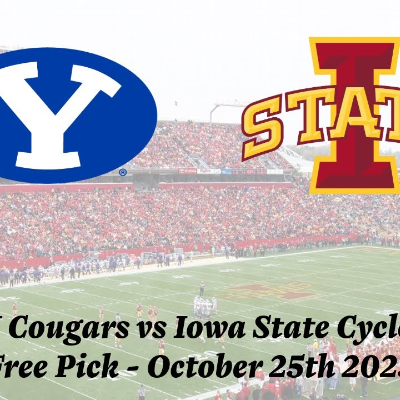 episode CFB Free Pick | BYU vs Iowa State Prediction artwork