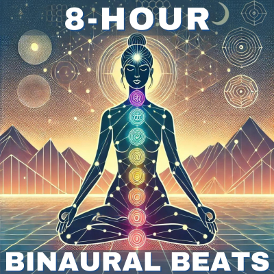 episode 🌨️ 8 Hour Hailstorm Sound with Beta Wave Binaural Beats [13 Hz] for Deep Focus & ADHD Relief 📚 artwork