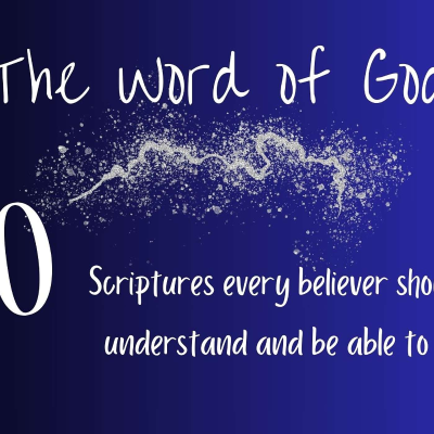 episode One Hundred Scriptures: The Word of God: The Life-Changing Reality of God's Word artwork