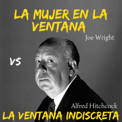 episode "La mujer en la ventana" vs "La ventana indiscreta" artwork