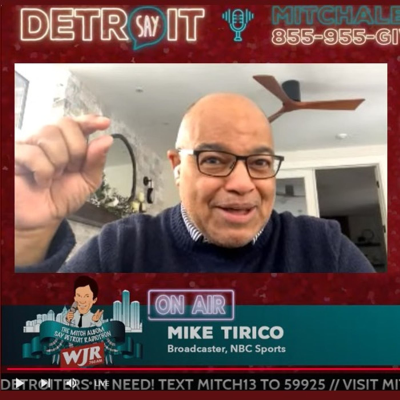 episode SAY Detroit Radiothon ~ Mike Tirico artwork