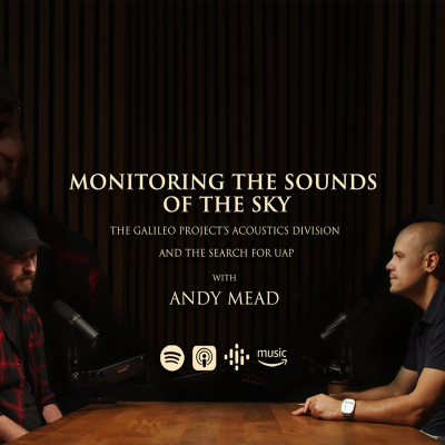 episode Listening for UFOs - The Galileo Project's Search for UAP - with Andy Mead | Merged Podcast EP 15 artwork