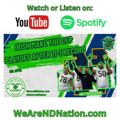 episode S5. EP10 - Notre Dame in the CFP, Early National Signing Day, Championship Weekend artwork