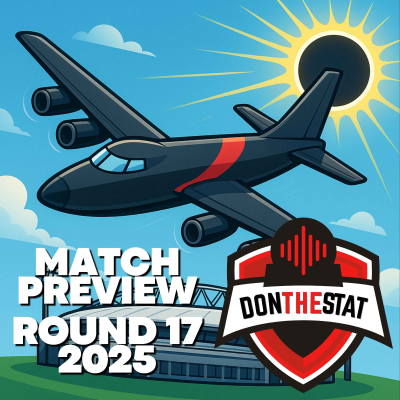 episode Don the Stat 2025 Round 17 Preview vs Gold Coast artwork
