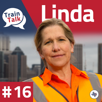 episode Train Talk Episode 16 - Linda Miller, Civil Infrastructure Director artwork