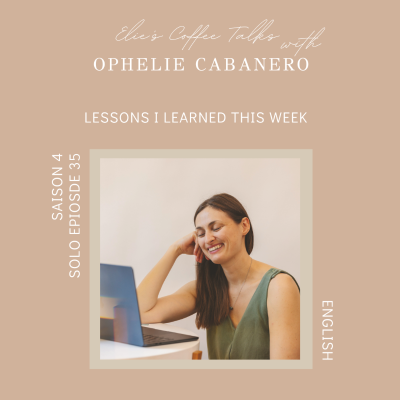 episode #35 Lessons I learned this week artwork