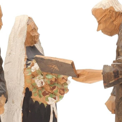 episode Vanliga människor i livets stora stunder – Döderhultarn intar Thielska Galleriet artwork