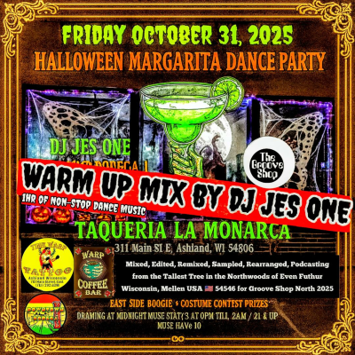 episode Halloween Margarita Dance Party 2025 Warm Up Mix by Dj Jes One artwork