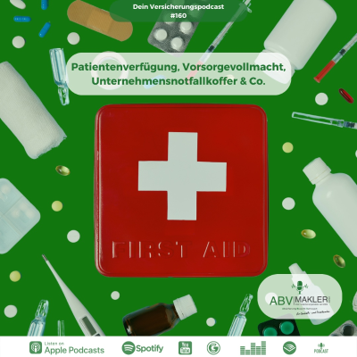 episode 📣 Patientenverfügung, Vorsorgevollmacht, Unternehmensnotfallkoffer & Co. 🎙️ artwork