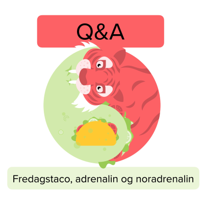 episode Fredagstaco, adrenalin og noradrenalin – Q&A med Nils Christian artwork