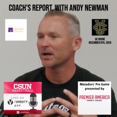 episode Matadors' Pre Game, December 6th - UC Irvine artwork