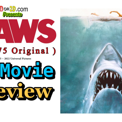 episode Jaws 1975 3D Movie Review - Redux Rerun artwork