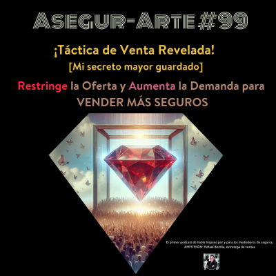 episode Restringe la Oferta y Aumenta la Demanda para VENDER MÁS SEGUROS | #99 artwork