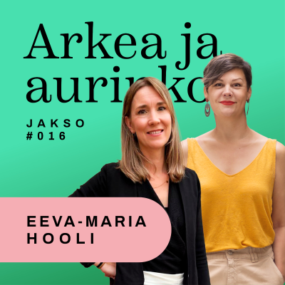 episode 16. Vieraana Eeva-Maria Hooli: Tuplarattailla feria-tungokseen ja suurperheen arki Espanjassa artwork