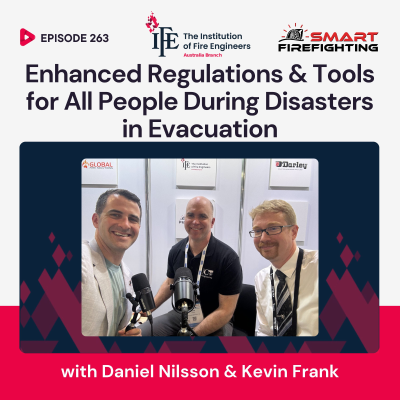 episode Episode 263: Enhanced Regulations and Tools for All People During Disasters in Evacuation with Daniel Nilsson and Kevin Frank artwork