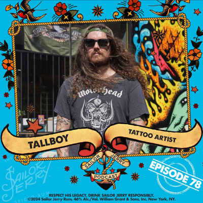 episode 78 - Chris "TALLBOY' Coulon artwork