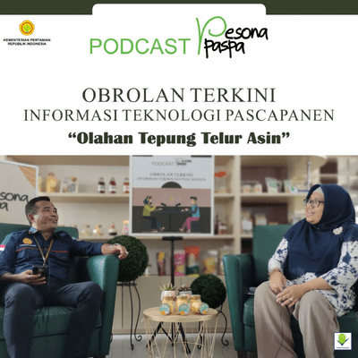 episode Pesona Paspa #11 " Olahan Tepung Telur Asin " artwork