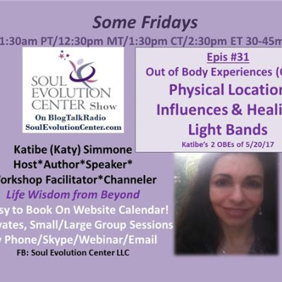 episode #31 Out of Body Experiences-Physical Location artwork