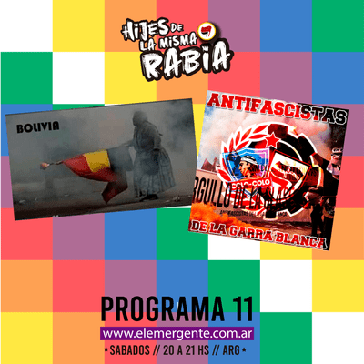 episode Programa #11 // Golpe de estado en Bolivia - Garra Blanca Antifa del Colo Colo // artwork