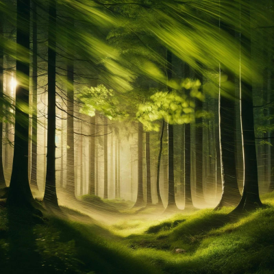 episode ️ Bosques Susurrantes: La calma del viento para una relajación profunda artwork