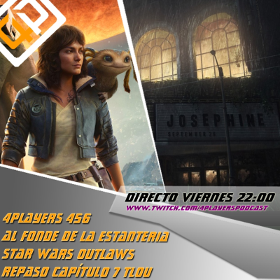 episode 4Players 456 al fonde de la estanteria star wars outlaws repaso capítulo 7 tlou artwork