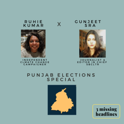 episode Punjab & UP elections special with Journalist Gunjeet Sra artwork