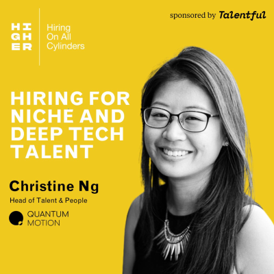 episode Hiring for niche and deep tech talent with Christine Ng artwork