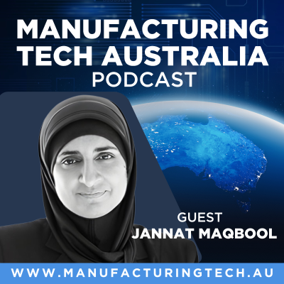 episode 47. AI, Robotics, and the Future of Manufacturing with Jannat Maqbool from ARM Hub artwork