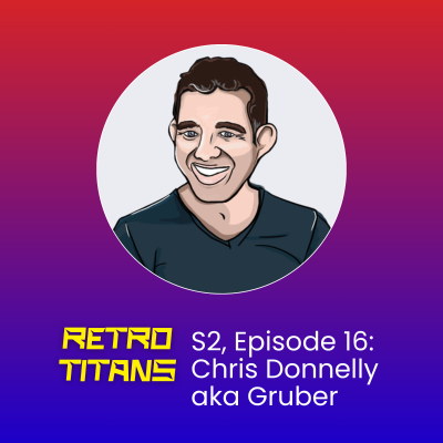 episode Pico-8, gaming music, and moving to Nova Scotia, with Chris Donnelly aka Gruber artwork