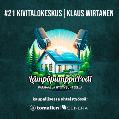 episode #21 - Kivitalokeskus | Klaus Wirtanen artwork