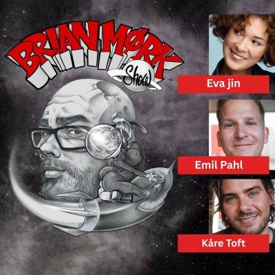 episode Brian Mørk Show #628: Klamedia m. Eva Jin & Emil Pahl & Kåre Toft artwork