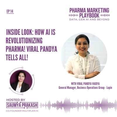 episode INSIDE LOOK: How AI is Revolutionizing Pharma! Viral Pandya Tells All! artwork