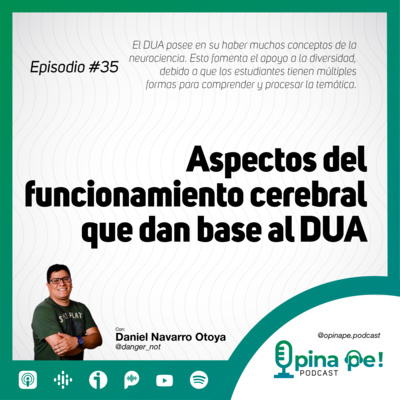 episode Episodio 35 - Aspectos del funcionamiento cerebral que dan base al DUA artwork